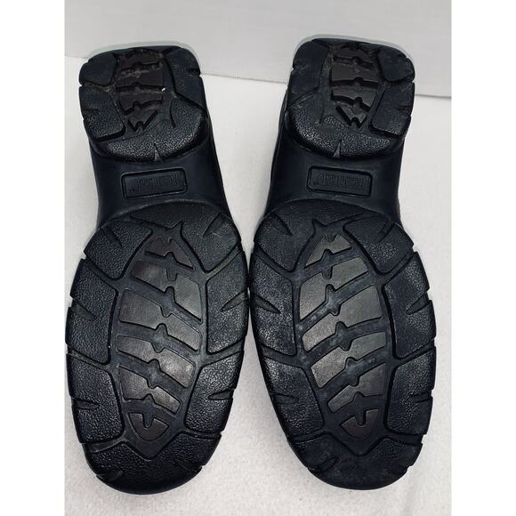 Size 11W Redhead Brown Suede Mens Mocs Slip on Shoes Gussets Rubber Outsoles - Picture 7 of 11